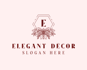 Elegant Flower Event logo design