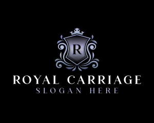 Luxury Royal Shield logo design