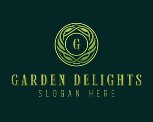 Sustainable Wellness Garden logo design