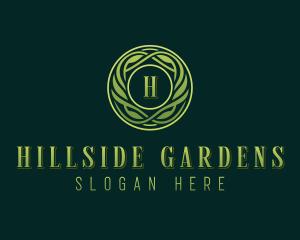 Sustainable Wellness Garden logo design