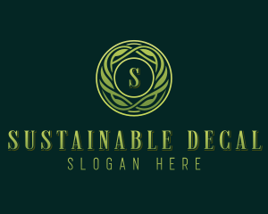 Sustainable Wellness Garden logo design