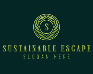 Sustainable Wellness Garden logo design