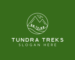 Outdoor Mountain Camp  logo design