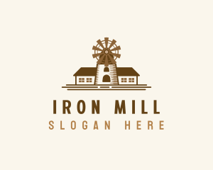 Flour Mill Farming logo design