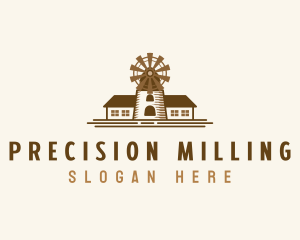 Flour Mill Farming logo design