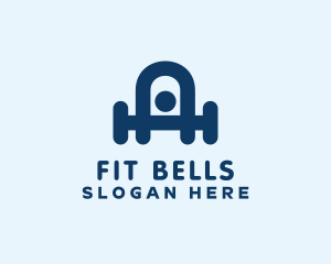 Fitness Gym Weightlifter logo design