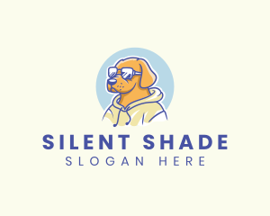 Cool Shades Dog logo design