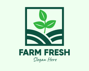 Organic Plant Seedling logo