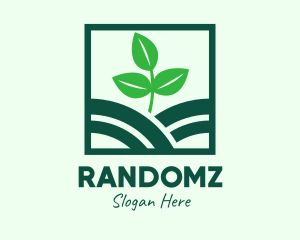 Organic Plant Seedling logo