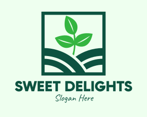 Organic Plant Seedling logo