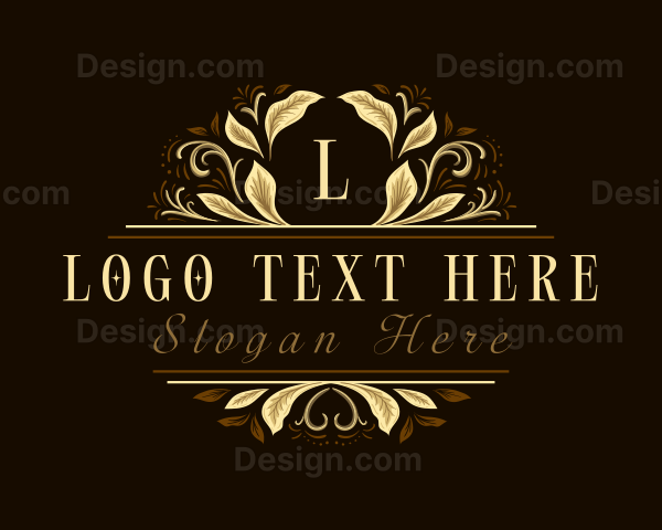 Floral Leaf Boutique Logo