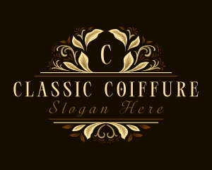 Floral Leaf Boutique logo design