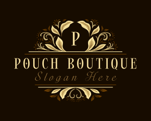 Floral Leaf Boutique logo design