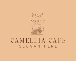 Coffee Filter Cafe logo design