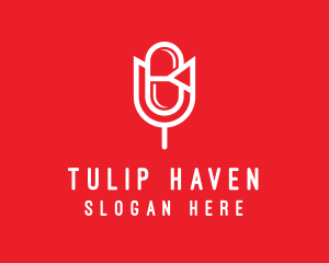 Tulip Capsule Pharmacy logo design