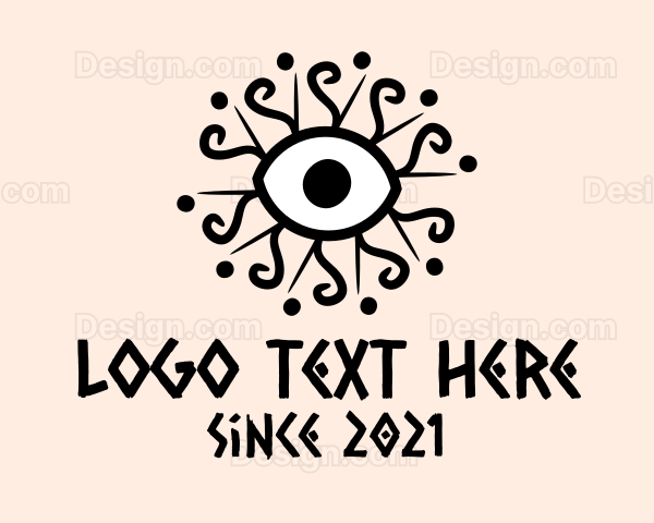 Mythical Tarot Eye Logo