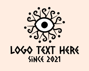 Mythical Tarot Eye  logo