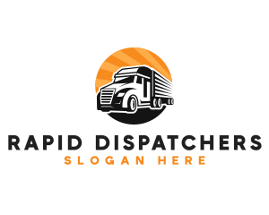 Truck Transport Moving logo