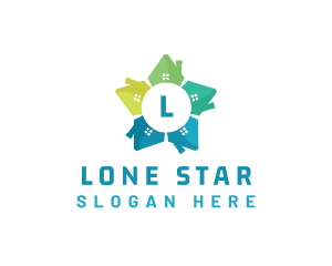 Star House Residential logo design