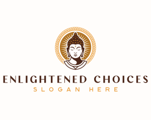 Spirituality Meditation Buddha logo