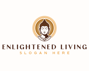 Spirituality Meditation Buddha logo