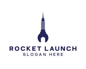 Empire State Rocket logo design