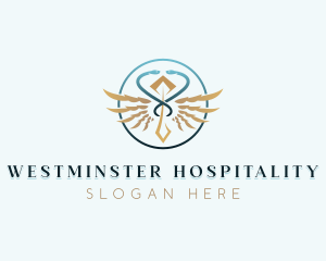 Pharmaceutical Healthcare Clinic logo design