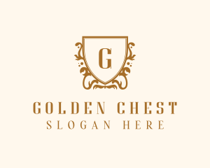 Golden Shield Boutique logo design