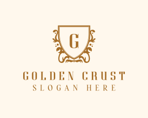 Golden Shield Boutique logo design