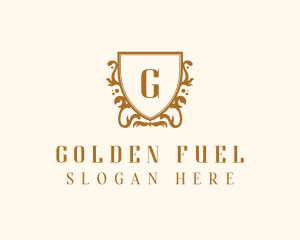 Golden Shield Boutique logo design