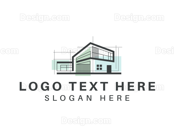 Housing Architecture Property Developer Logo