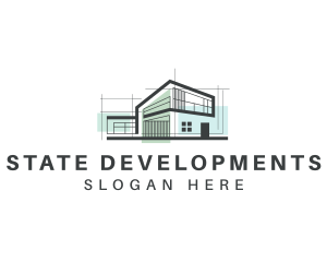 Housing Architecture Property Developer logo design