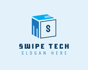 Box Cube Tech Software logo design