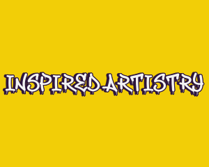 Bright Graffiti Wordmark logo