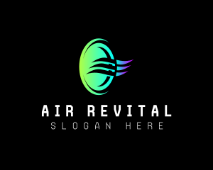 HVAC Air Conditioning logo design