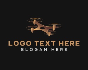 Quadcopter Drone Tech logo