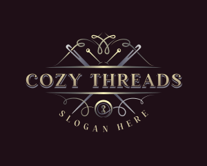 Needle Thread Dressmaker logo design