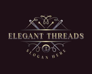 Needle Thread Dressmaker logo design