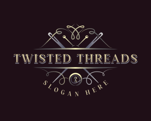 Needle Thread Dressmaker logo design