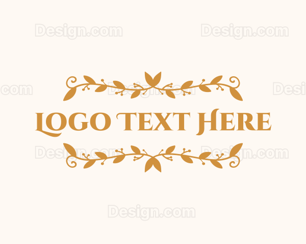 Elegant Event Decoration Logo