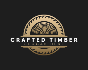 Sawmill Wood Workshop logo design