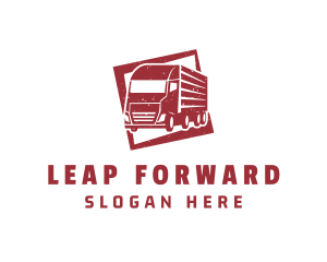 Truck Forwarding Delivery logo design