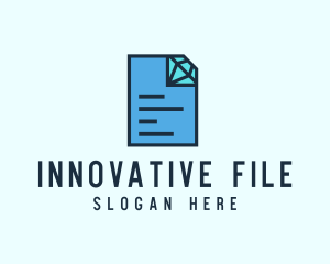 Diamond File Document logo