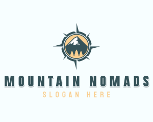 Adventure Exploration Compass logo design