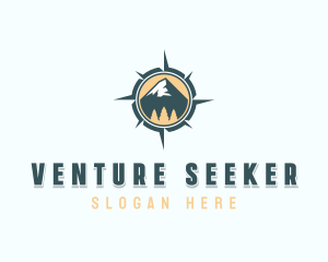 Adventure Exploration Compass logo design