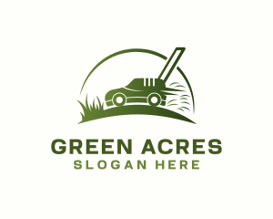 Grass Lawn Mower logo