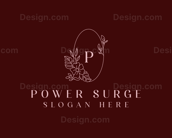 Organic Flower Boutique Logo