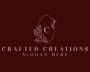 Organic Flower Boutique logo design