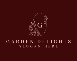 Organic Flower Boutique logo design