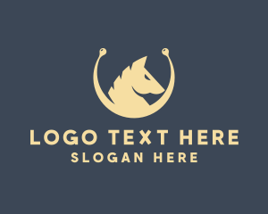 Horse Stallion Equestrian logo